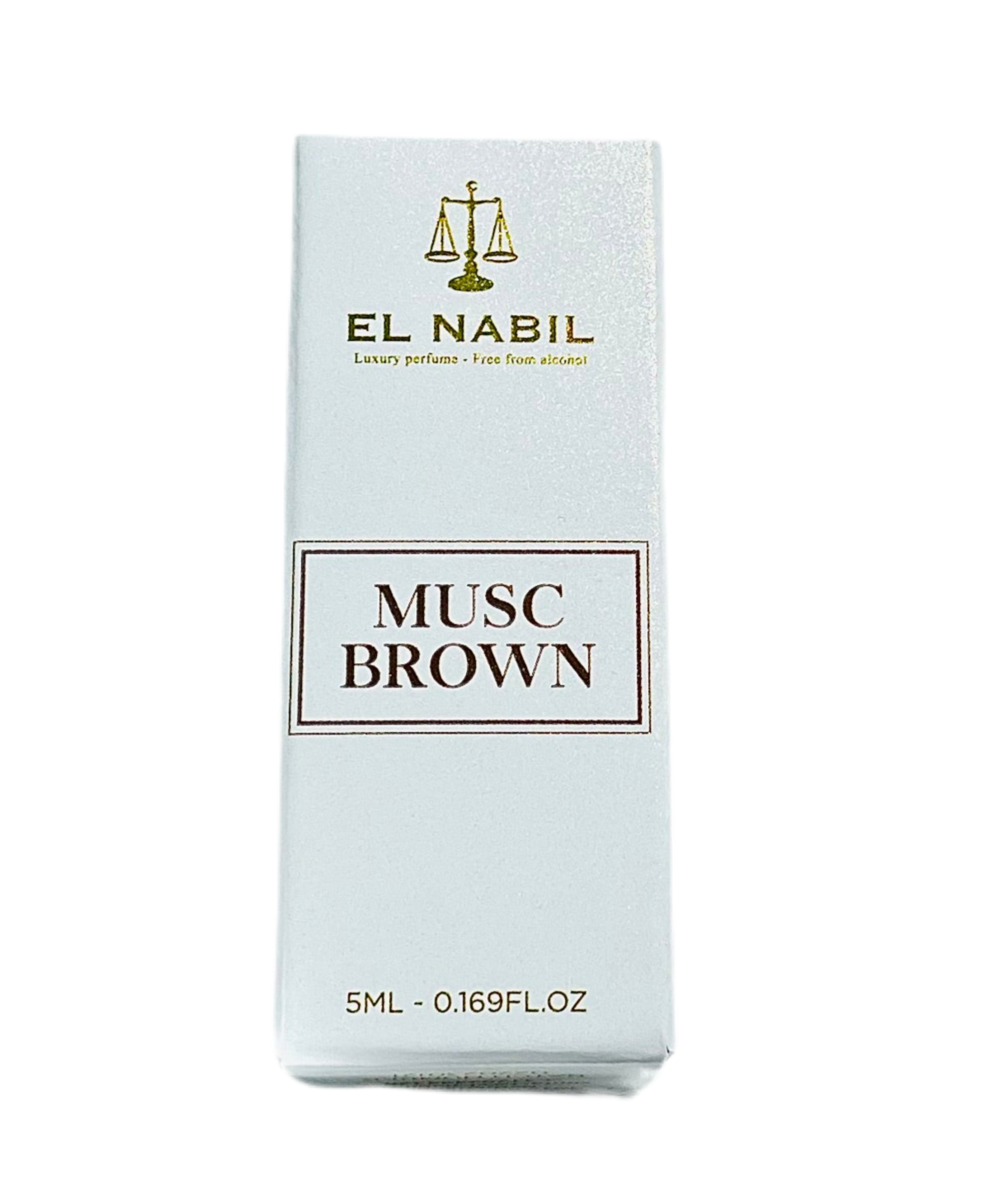 MUSC BROWN EXTRAIT DE PARFUM ROLL ON EL NABIL 5 ml Parfumée