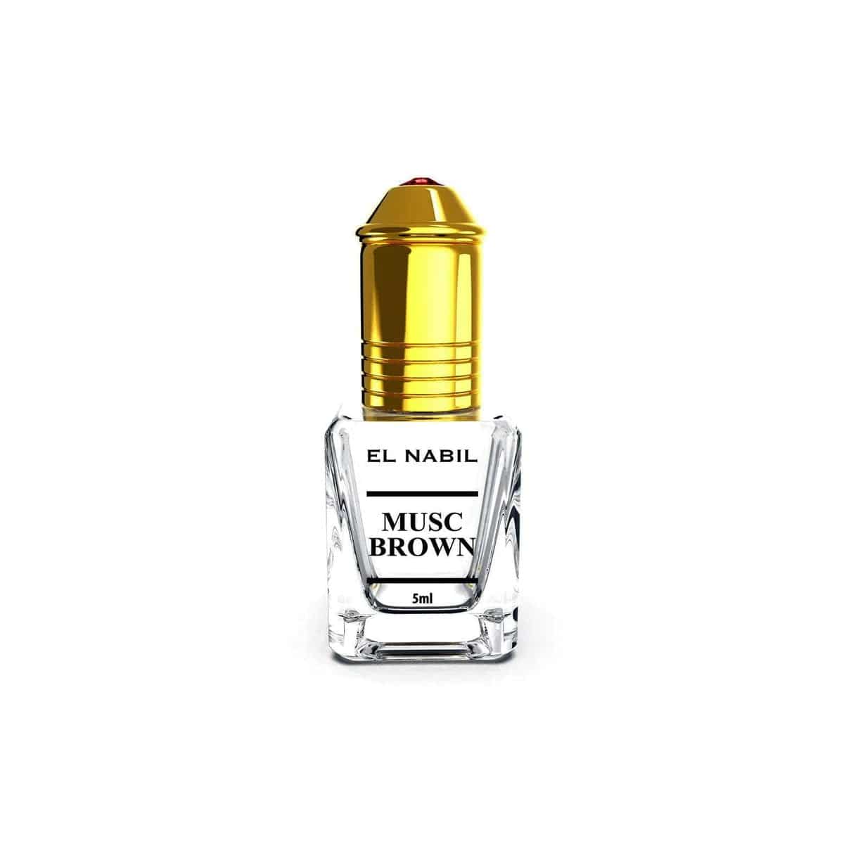 MUSC BROWN EXTRAIT DE PARFUM ROLL ON EL NABIL 5 ml Parfumée